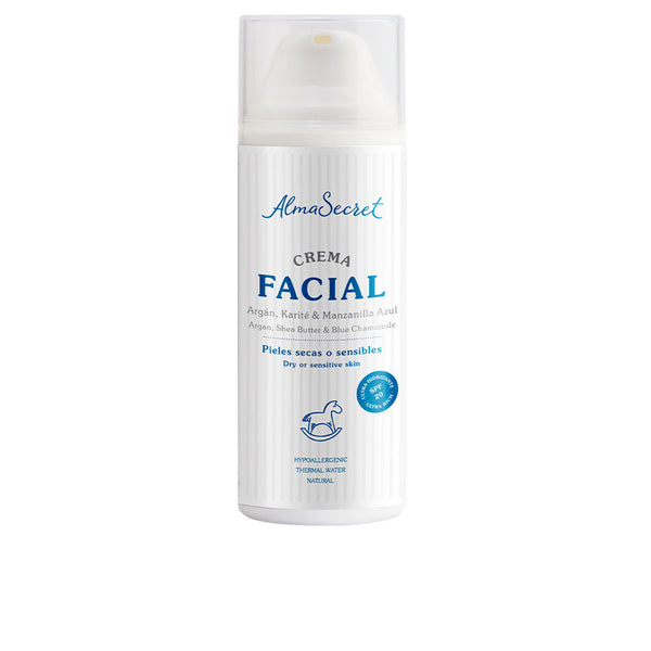 Gesichtscreme Argan, Sheabutter & Blaue Kamille LSF 20, 50 ml